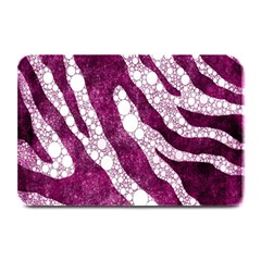 Purple Zebra Print Bling Pattern  Plate Mats by OCDesignss