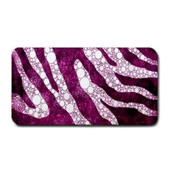 Purple Zebra Print Bling Pattern  Medium Bar Mats by OCDesignss