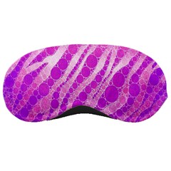 Florescent Pink Zebra Pattern  Sleeping Masks by OCDesignss