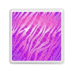 Florescent Pink Zebra Pattern  Memory Card Reader (square)  by OCDesignss