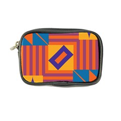 Shapes And Stripes Symmetric Design Coin Purse by LalyLauraFLM