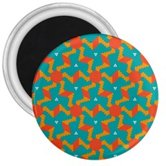 Sun Pattern 3  Magnet by LalyLauraFLM