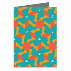 Sun Pattern Greeting Card