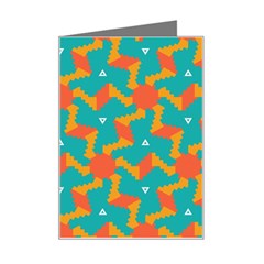 Sun Pattern Mini Greeting Card