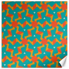 Sun Pattern Canvas 12  X 12  by LalyLauraFLM