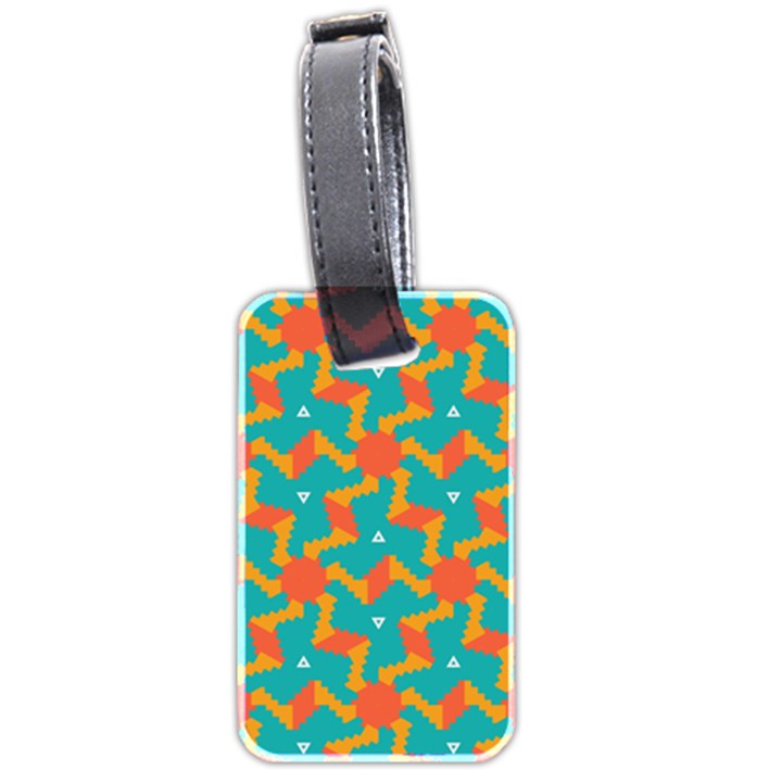 Sun pattern Luggage Tag (two sides)