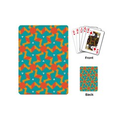 Sun Pattern Playing Cards (mini) by LalyLauraFLM