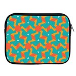 Sun pattern Apple iPad 2/3/4 Zipper Case Front