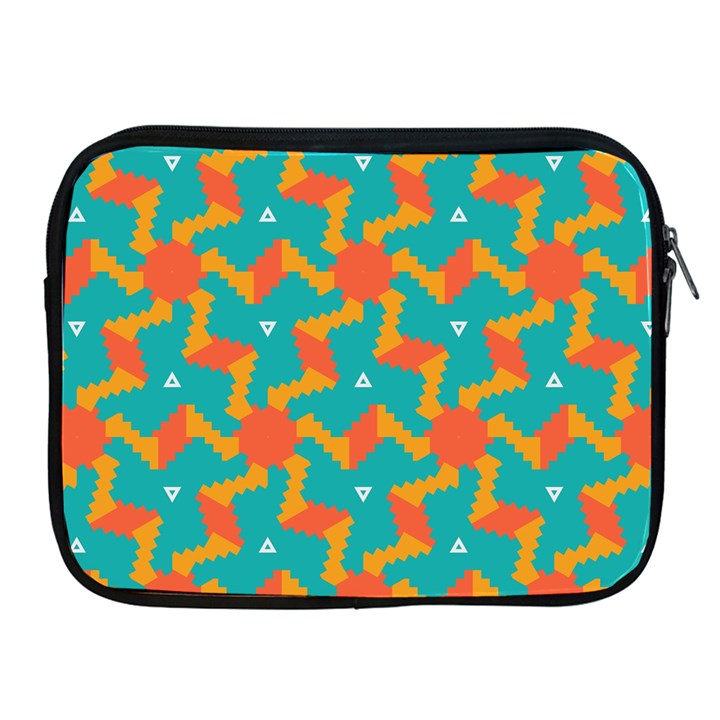 Sun pattern Apple iPad 2/3/4 Zipper Case