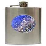 Dandelion 2015 0704 Hip Flask (6 oz) Front