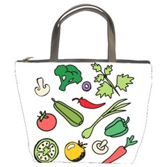 Vegetables 01 Bucket Bags