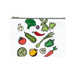 Vegetables 01 Cosmetic Bag (large) 