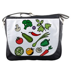 Vegetables 01 Messenger Bags