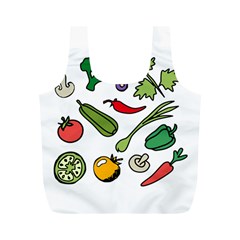 Vegetables 01 Full Print Recycle Bags (m) 