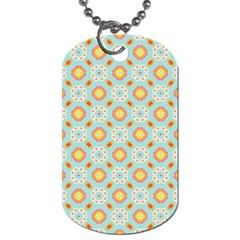 Cute Seamless Tile Pattern Gifts Dog Tag (one Side)