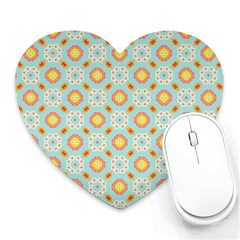 Cute Seamless Tile Pattern Gifts Heart Mousepads