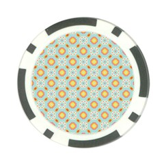 Cute Seamless Tile Pattern Gifts Poker Chip Card Guards (10 Pack) 