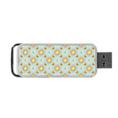 Cute Seamless Tile Pattern Gifts Portable Usb Flash (two Sides)