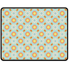 Cute Seamless Tile Pattern Gifts Double Sided Fleece Blanket (medium) 