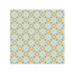 Cute Seamless Tile Pattern Gifts Small Satin Scarf (square)  by GardenOfOphir