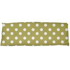 Lime Green Polka Dots Body Pillow Cases (dakimakura) 