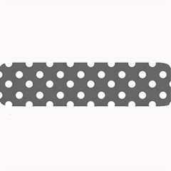 Gray Polka Dots Large Bar Mats by GardenOfOphir