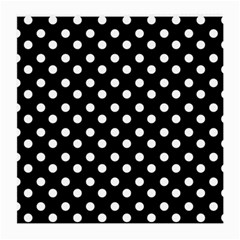 Black And White Polka Dots Medium Glasses Cloth