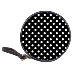 Black And White Polka Dots Classic 20-cd Wallets