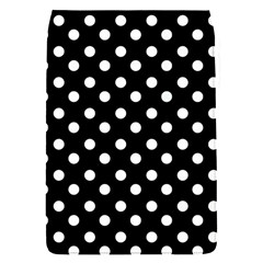 Black And White Polka Dots Flap Covers (s)  by GardenOfOphir