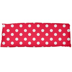 Hot Pink Polka Dots Body Pillow Cases (dakimakura) 