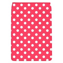 Hot Pink Polka Dots Flap Covers (s)  by GardenOfOphir