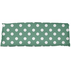 Mint Green Polka Dots Body Pillow Cases Dakimakura (two Sides) 