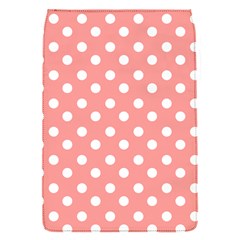 Coral And White Polka Dots Flap Covers (s) 