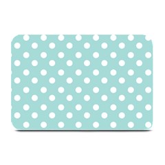 Blue And White Polka Dots Plate Mats