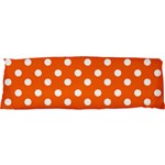 Orange And White Polka Dots Samsung Galaxy S i9008 Hardshell Case Front