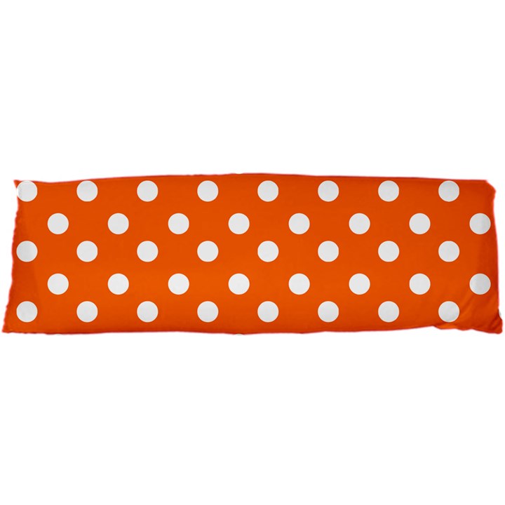 Orange And White Polka Dots Samsung Galaxy S i9008 Hardshell Case