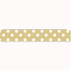 Mint Polka And White Polka Dots Small Bar Mats