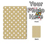 Mint Polka And White Polka Dots Multi-purpose Cards (Rectangle)  Front 1