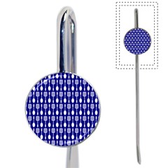 Indigo Spatula Spoon Pattern Book Mark