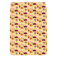 Colorful Ladybug Bess And Flowers Pattern Flap Covers (s)  by GardenOfOphir