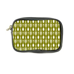 Olive Green Spatula Spoon Pattern Coin Purse