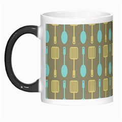 Spatula Spoon Pattern Morph Mugs by GardenOfOphir