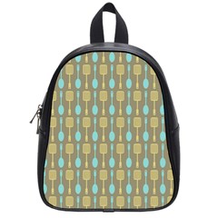 Spatula Spoon Pattern School Bags (small) 