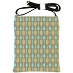 Spatula Spoon Pattern Shoulder Sling Bags Front