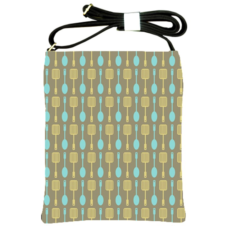 Spatula Spoon Pattern Shoulder Sling Bags