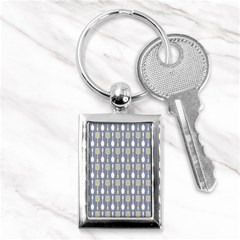 Spatula Spoon Pattern Key Chains (rectangle) 