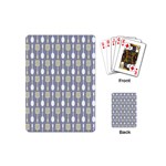 Spatula Spoon Pattern Playing Cards (Mini)  Back