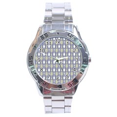 Spatula Spoon Pattern Stainless Steel Men s Watch