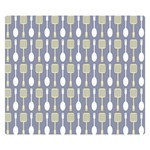 Spatula Spoon Pattern Double Sided Flano Blanket (Small)  50 x40  Blanket Front