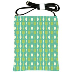 Spatula Spoon Pattern Shoulder Sling Bags